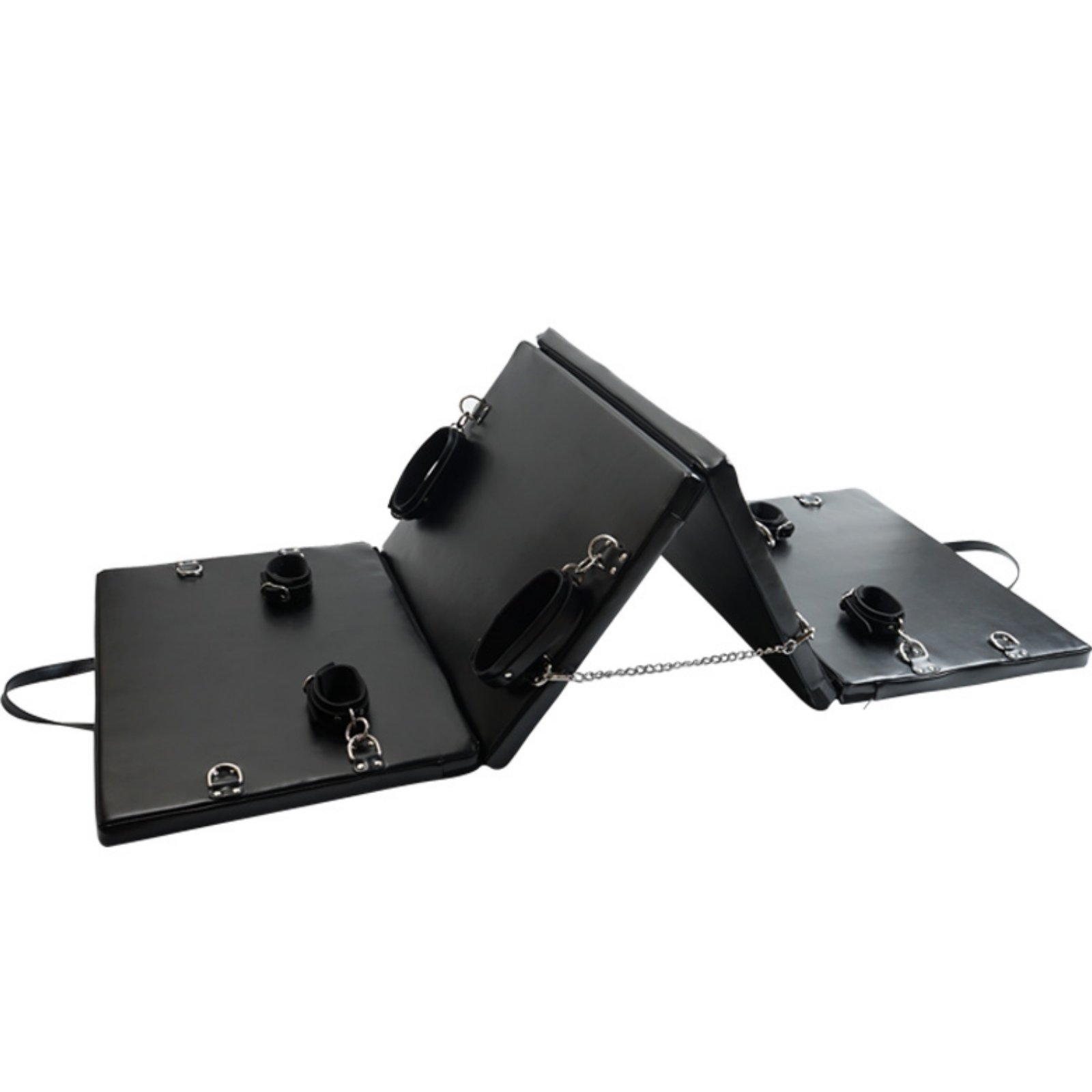 Sex Bondage BDSM Restraints Kit Furniture-PU Leather Fetish Restraints System - Image 6