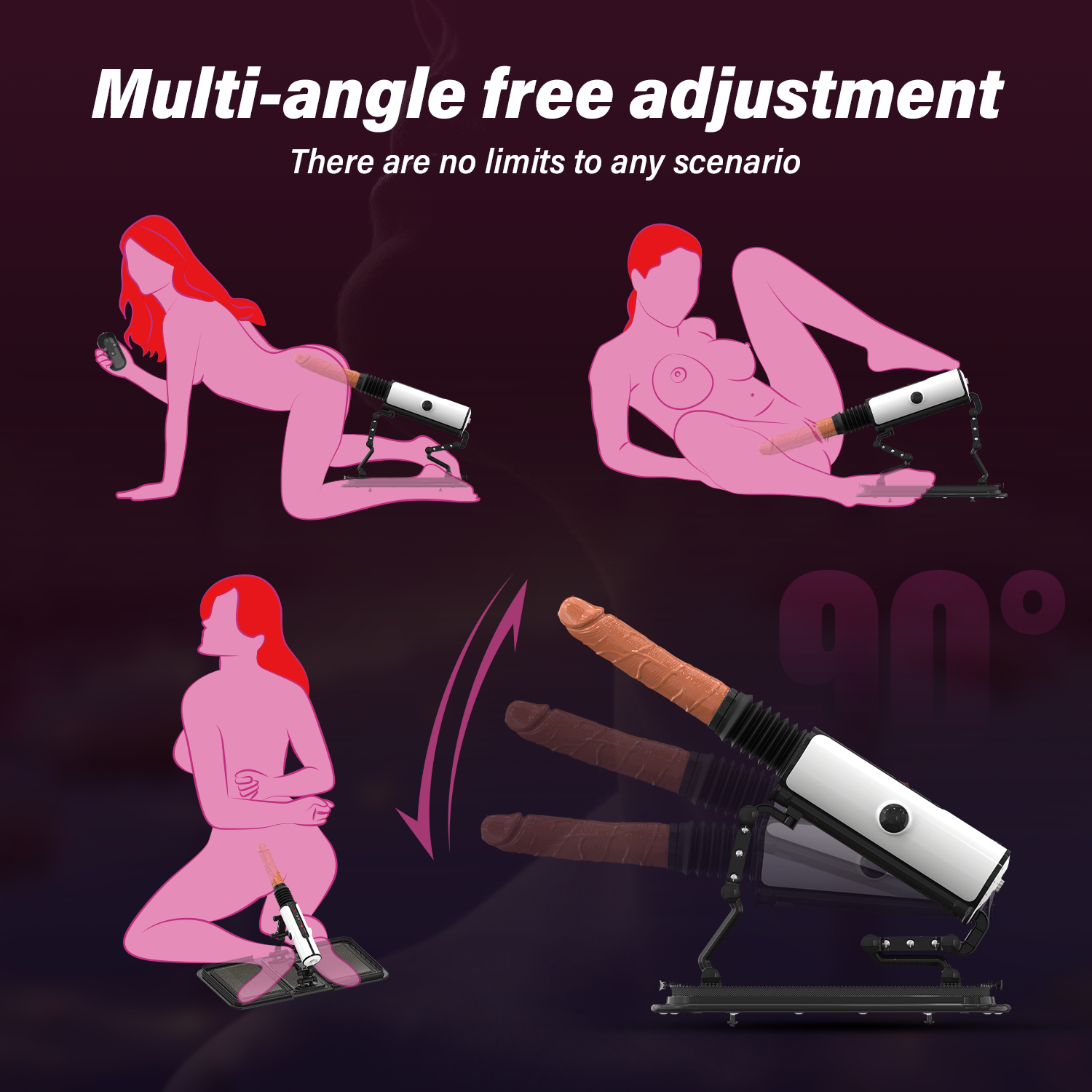 Sex Machine Automatic Thrusting Machine for Men and Women Cowgirl - Image 2