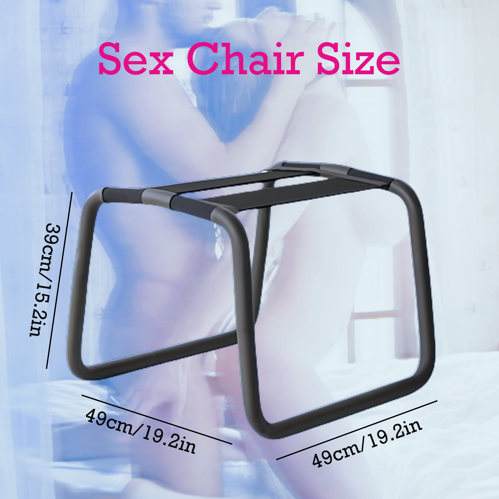 Steel Sex Chair with Bouncing Function & Straps ?C Effort-Saving - Image 6