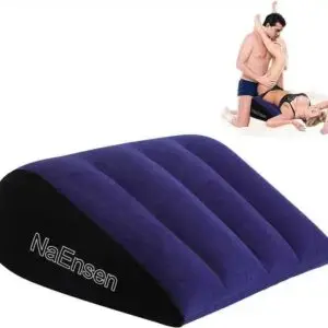 Sex Toys Adult Toys Pillow Position Cushion Triangle Inflatable Furniture Couples Toy Positioning for Deeper Position Support Pillow Men Women for Couples