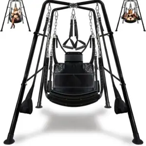Freestanding Steel Frame Sex Swing, Adult Sex Swing Sex Furniture